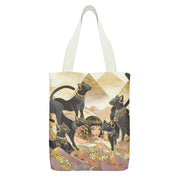 32×38cm Beidseitiger Druck Canvas Tote Tasche Stoffbeutel Einkaufstasche mit Innentasche selbst gestalten und bedrucken
